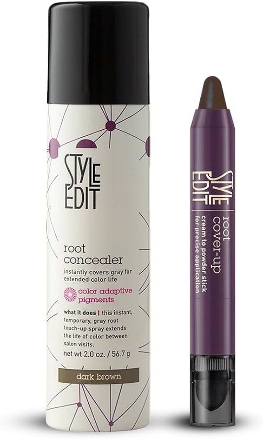 Style Edit Root Concealer Spray (Dark Brown)
