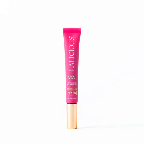 Lalicious Hydrating Butter Lip Gloss Berry Bomb